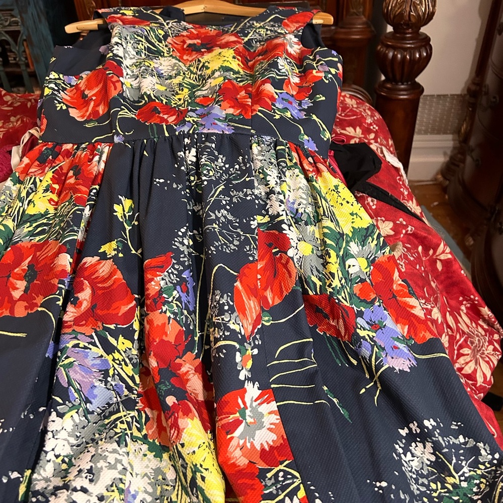 Floral Brooks Brothers dress.  NWT. Looks like an ODL print at fraction of price